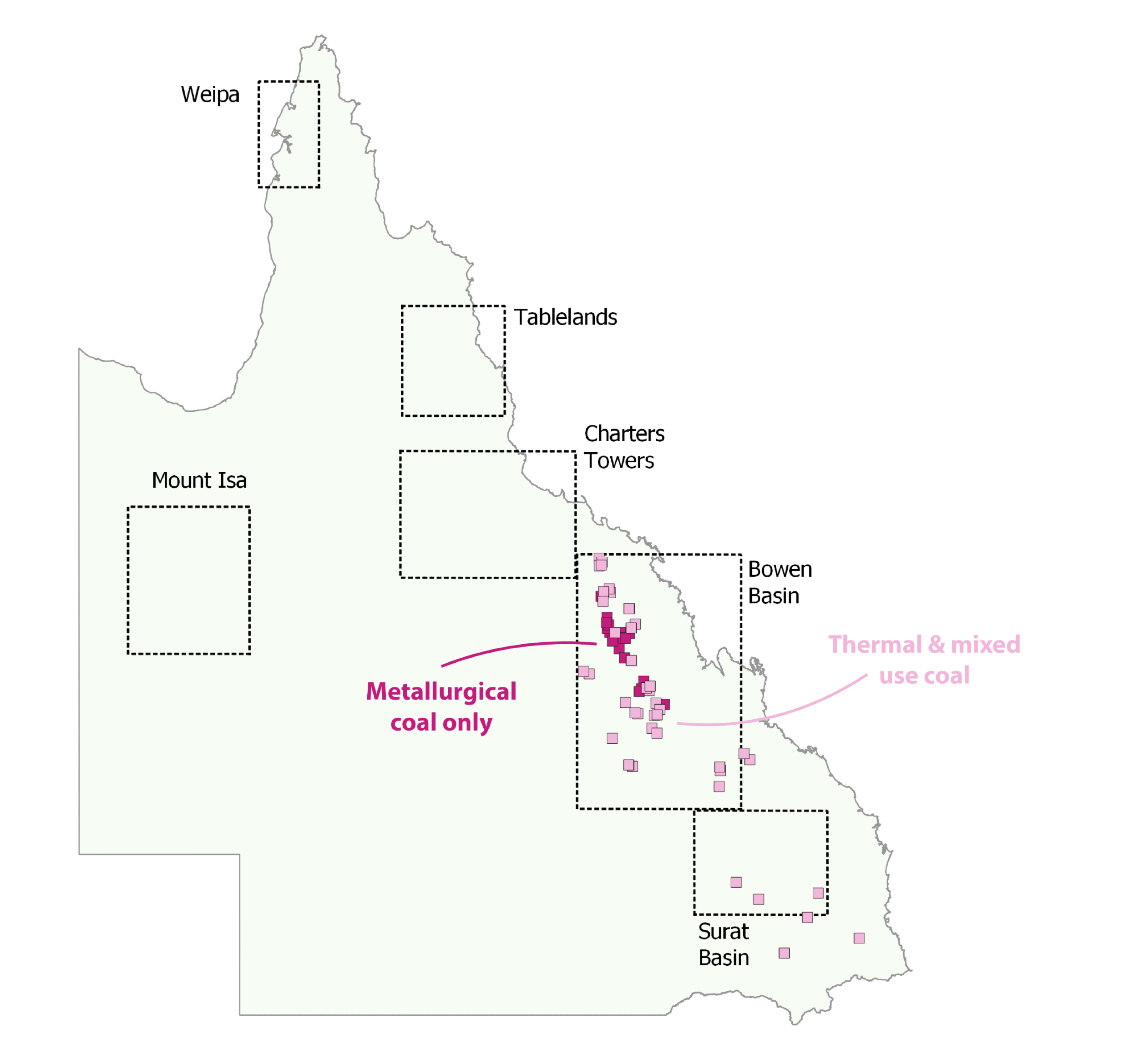 Queensland coal mines
